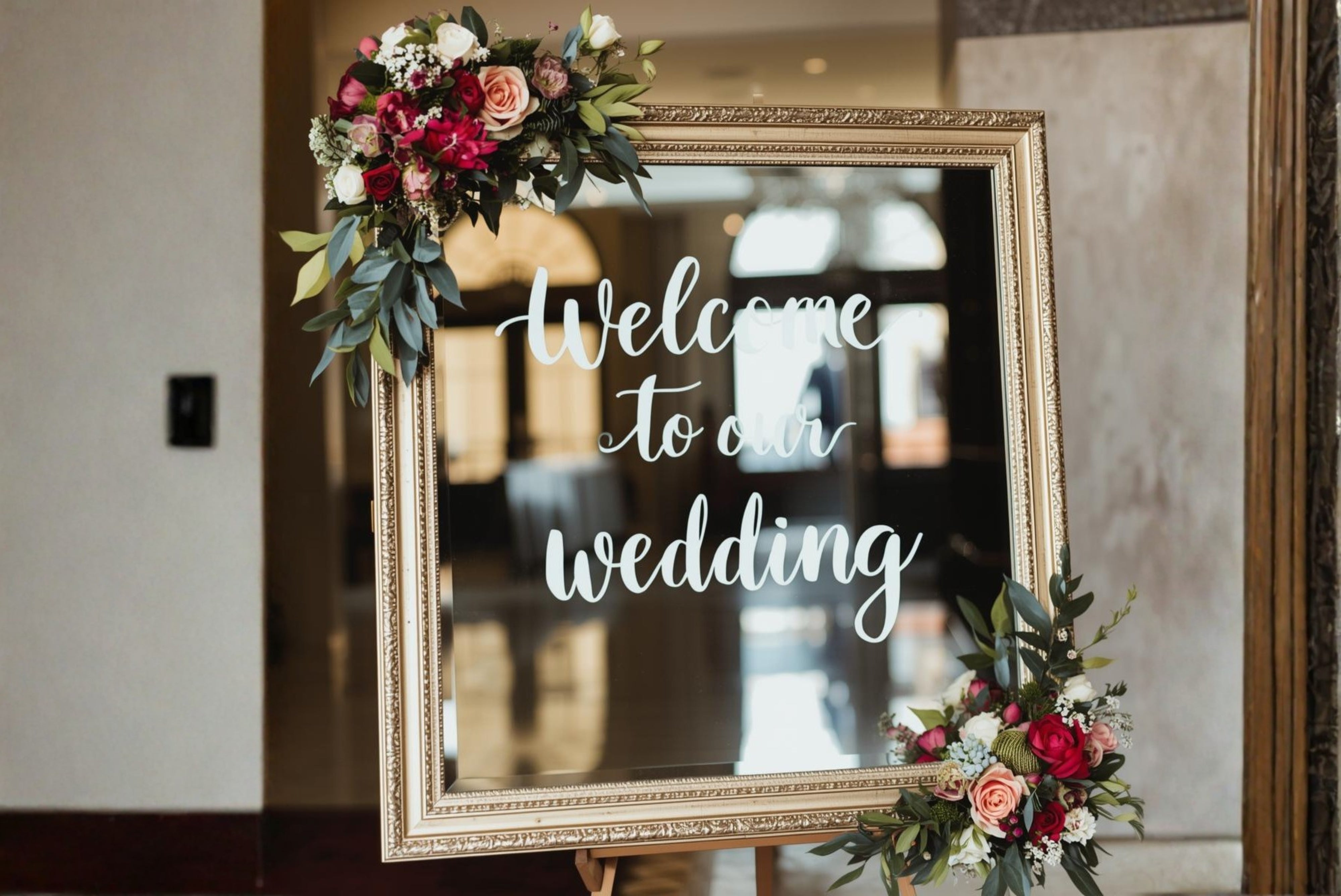 ウェルカムボード手作りは意外と簡単！結婚式でセンス良く見せるコツ